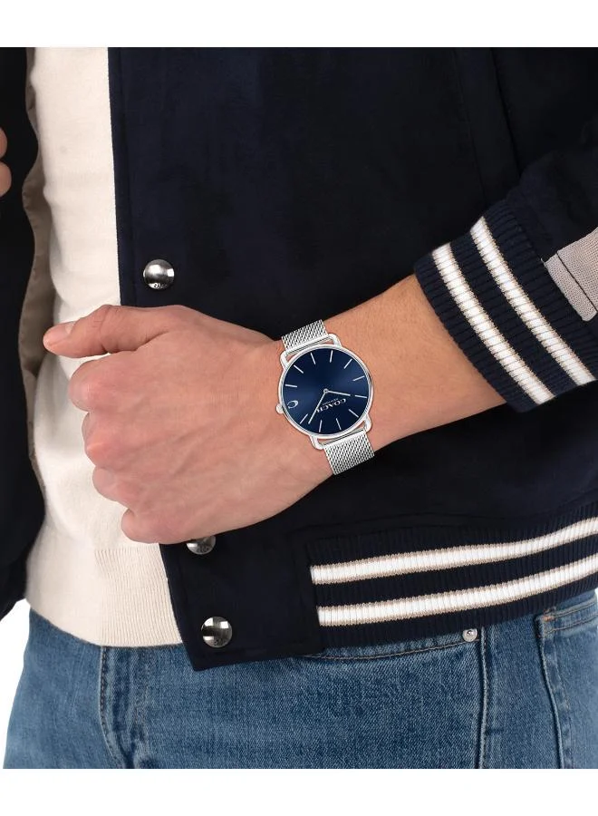 COACH Elliot Analogue Watch with Steel Bracelet - 14602652
